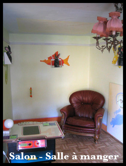 le salon ou la salle  manger...
