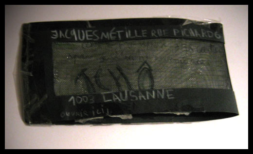 une lettre
