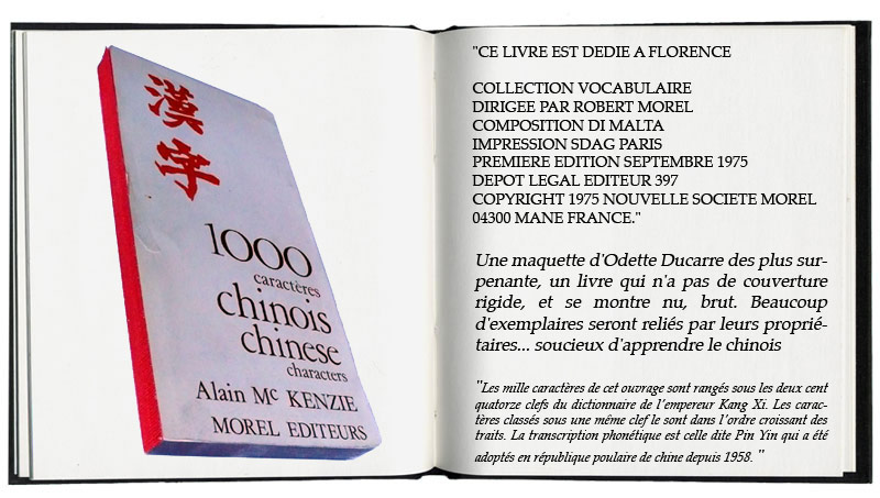 1000 caractères chinois de robert morel