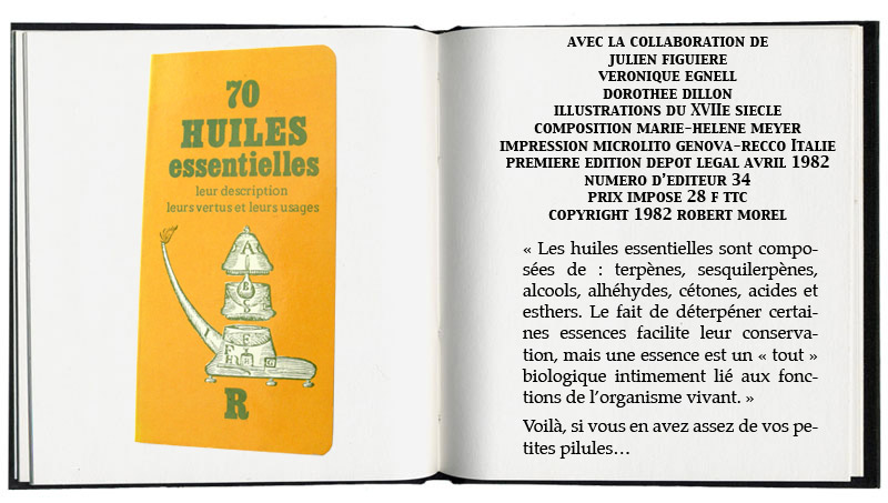 70 huiles essentielles