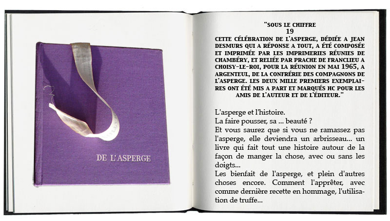 célébration de l'asperge