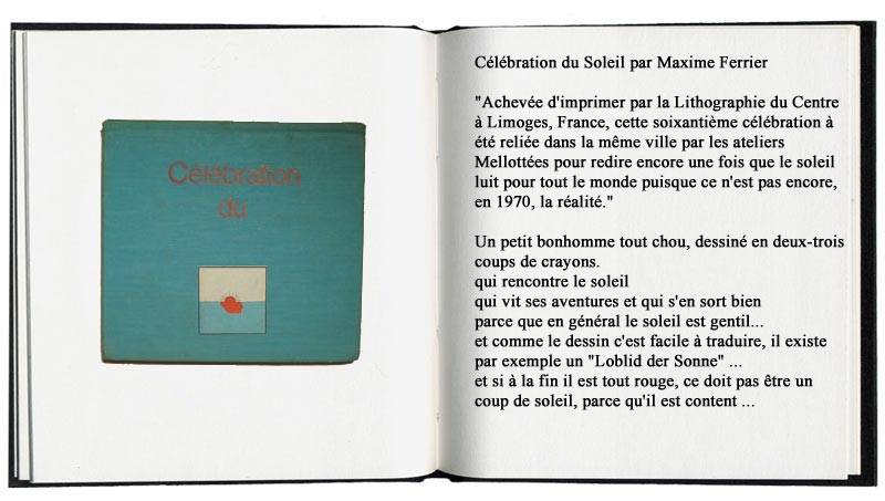Célébration du solei par Maxime Ferrier