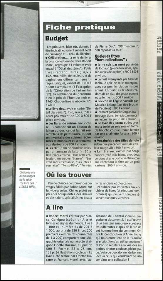 que de bons conseils :)