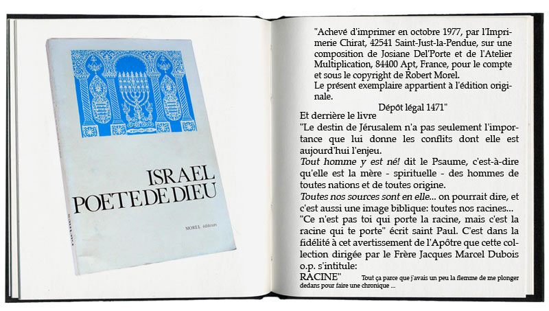 israel poete de dieu