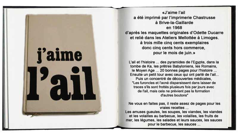 j'aime l'ail