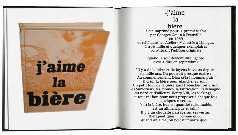j'aime la bire