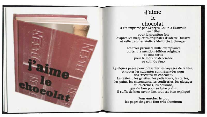 j'aime le chocolat