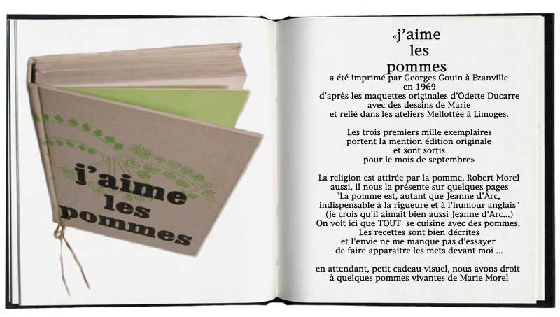 j'aime les pommes