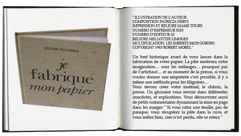 je fabrique mon papier