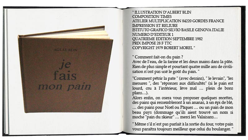 je fais du pain