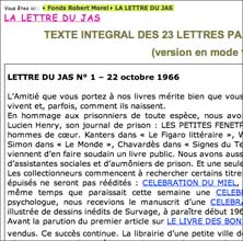 lettres du Jas