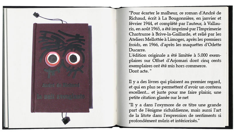 la nuit aveuglante de Richaud
