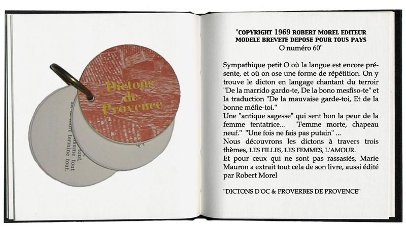 dictons de Provence