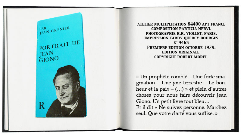 portrait de jean giono