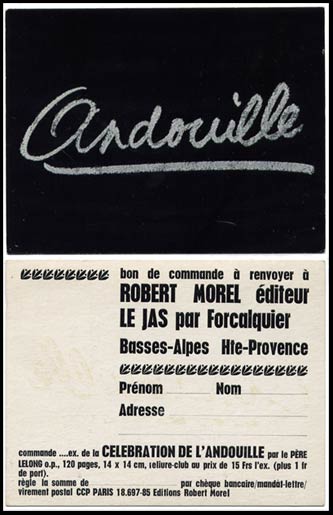 commander une andouille