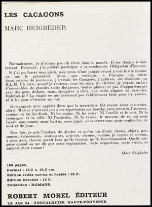 prire d'insrer des cacagons