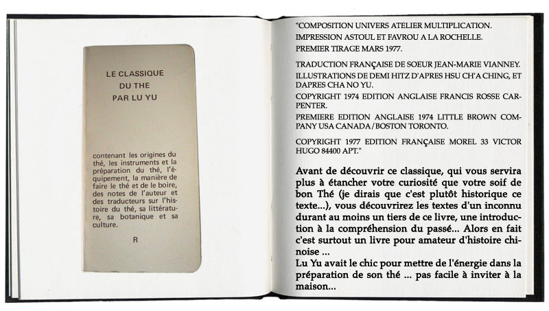 le classique du thé