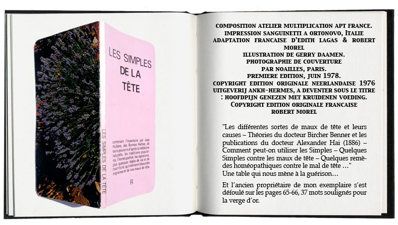 les simples de la tête