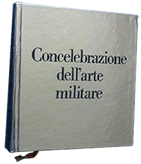 célébration de l'art militaire en italien